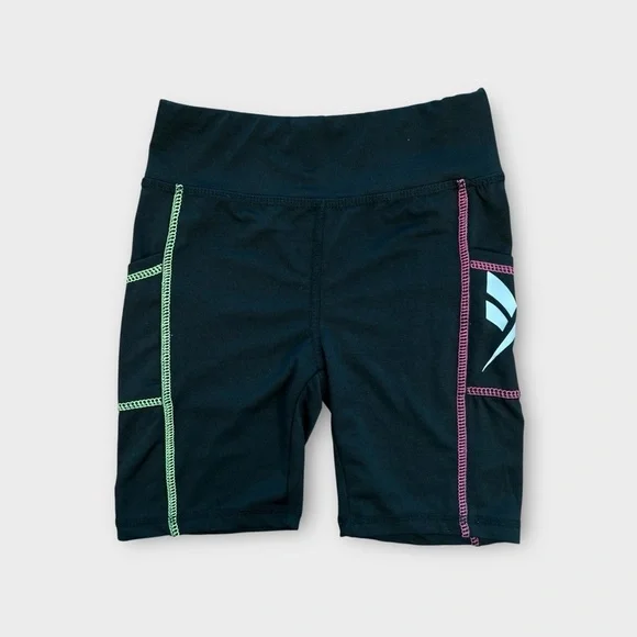 Reebok Gray and Black Shorts Set of 2, Girl’s 7 - Picture 4 of 9